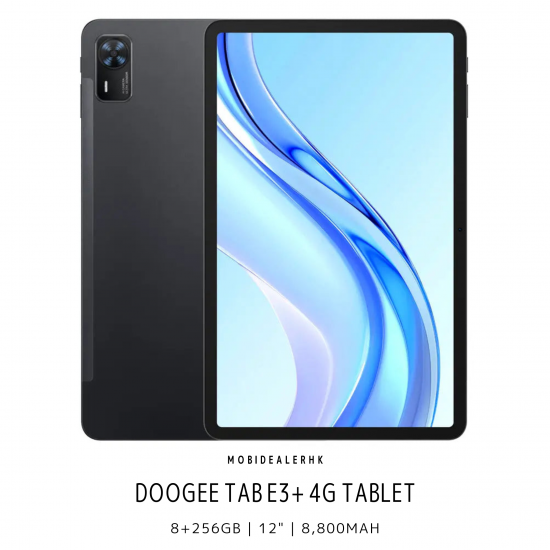 Doogee Tab E3+ 4G 平板電腦 | 道格 Tab E3+ 4G 平板電腦