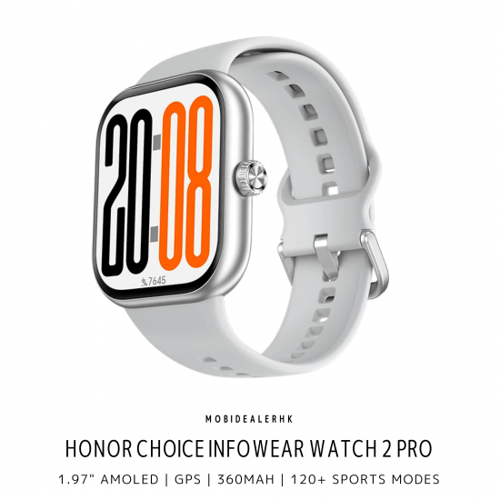 Honor Choice Infowear Watch 2 Pro Smartwatch | 榮耀 Choice Infowear Watch 2 Pro 智能手錶