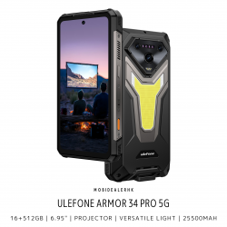 Ulefone Armor 34 Pro 5G 三防手機 | 歐樂風 Armor 34 Pro 5G 三防手機 [優惠碼: UAM34PRO]