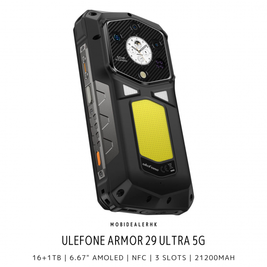 Ulefone Armor 29 Ultra 5G 三防手機 | 歐樂風 Armor 29 Ultra 5G 三防手機  [優惠碼: UAA29U]