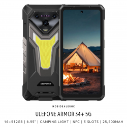 Ulefone Armor 34+ 5G 三防手機 | 歐樂風 Armor 34+ 5G 三防手機