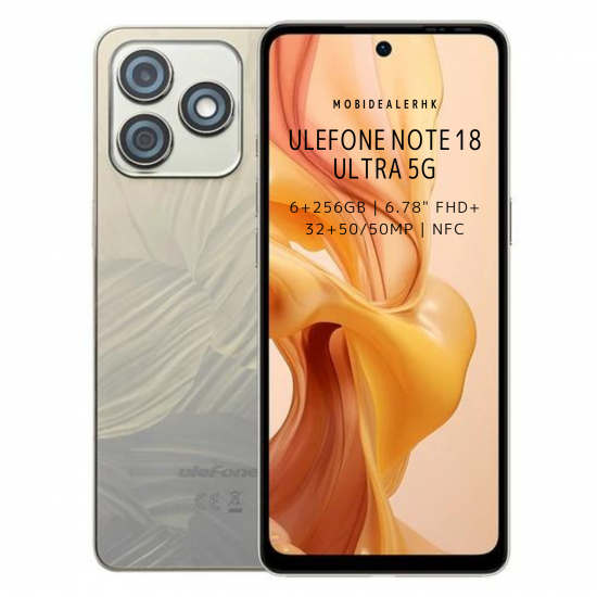 Ulefone Note 18 Ultra 5G | 歐樂風 Note 18 Ultra 5G [優惠碼: UN18ULTRA]