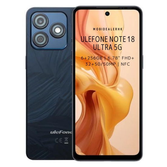 Ulefone Note 18 Ultra 5G | 歐樂風 Note 18 Ultra 5G [優惠碼: UN18ULTRA]